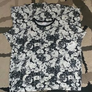 LuLaRoe Maria Maxi Dress (Noir/Blanc collection)